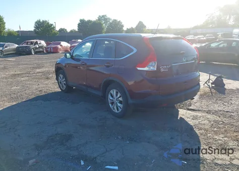2014 Honda Cr-V Ex-L из США, поврежденный, VIN 5J6RM4H78EL051380